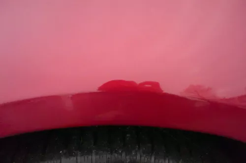 VW Golf 5 V 1K Kotflügel vorne links wein-rot braun LA3W gebördelt (109543)