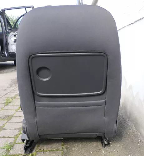 VW Touran 1T Sitz Fahrersitz links vorne anthrazit dunkel mit Tisch (109563)