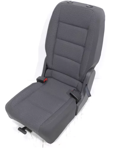 Touran 1T Sitz hinten mitte mittig (1. Reihe) Rücksitz anthrazit -ohne Gurtschlö (109567)