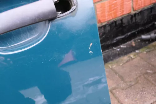 Skoda Octavia 1U Kombi + Limo Tür vorne links Fahrertür grün L5550 LF6C (109853)