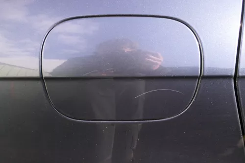 Audi A6 4F C6 Tankdeckel Tankklappe Tank Deckel Klappe blau grau LZ7R