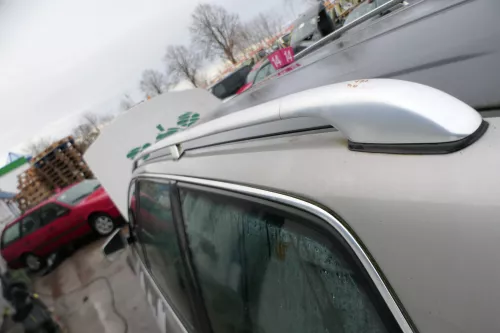 Audi A6 4B 4Z Allroad Dachreling Reling Dach Chrom silber beide rechts + links (110314)