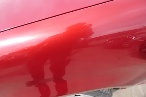 VW Touran 1T Kotflügel vorne links braun rot LA3W 1T0821022A ca.2003-2006 (110370)