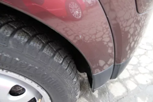 Audi A2 8Z Kotflügel vorne rechts braun rot LZ3R (110639)