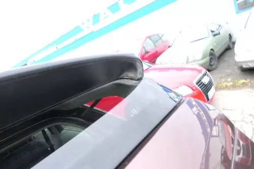 Audi A2 Heckklappe Klappe hinten Kofferraumklappe rot braun LZ3R mit Scheibe (110655)