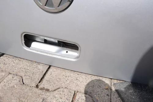 VW Polo 6N2 Heckklappe Klappe hinten Kofferraumklappe silber LA7W - 111093 (111093)