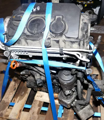 VW Touran Caddy Motor 1,9 TDI 66kw 90PS BXJ ca. 163.000km (Mit PD-Elementen)