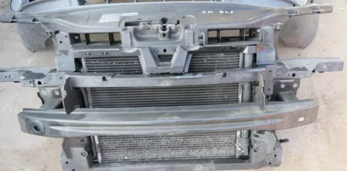 VW Caddy 2K Schloßträger mit Kühler Kondensator Ladeluftkühler Klimaanlage