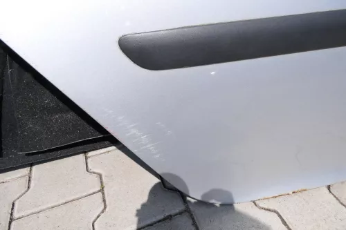 VW Golf 5 V 1K Tür Türrahmen hinten rechts 4/5-Türer silber LA7W - mit Scheibe (111554)