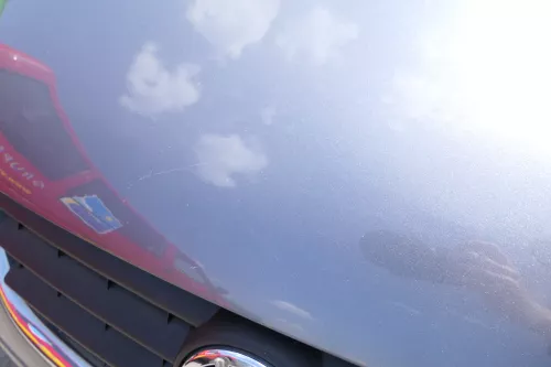 VW Touran 1T Caddy 2K Motorhaube Klappe Frontklappe grau LD7X (111668)