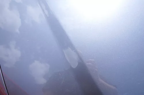 VW Touran 1T Caddy 2K Motorhaube Klappe Frontklappe grau LD7X (111668)