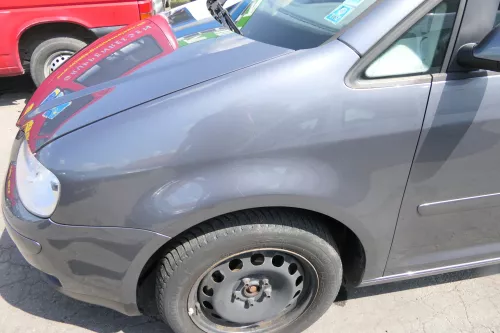 VW Touran 1T Kotflügel vorne links grau LD7X 1T0821021A ca.2003-2006