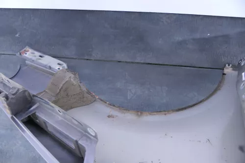 VW Touran 1T Kotflügel vorne links grau LD7X 1T0821021A ca.2003-2006 (111670)