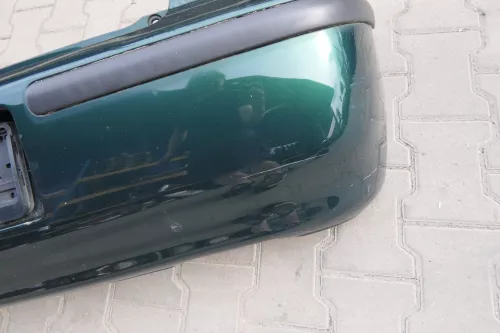 VW Polo 6N2 Stoßstange hinten Heckstoßstange grün LC6M Stoßfänger (111695)