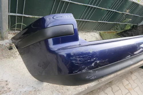 VW Sharan 7M Stoßstange Stoßfänger hinten Heckstoßstange blau LB5N ab Bj. 2000 (111696)