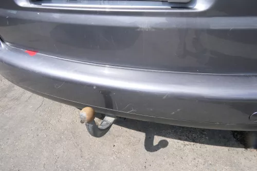 VW Touran 1T Stoßstange hinten Heckstoßstange Stoßfänger grau LD7X (111738)