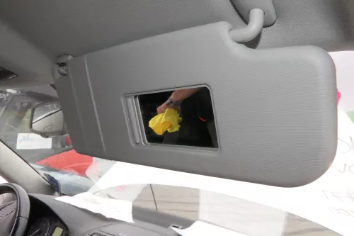 Skoda Octavia 1Z Sonnenblenden Sonnenblende grau rechts vorne