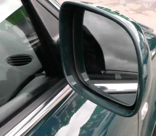 VW Passat 3BG 3B elektrischer Spiegel Außenspiegel rechts grün LB6G (112012)