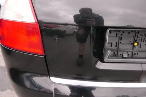 Audi A4 B6 8E Limousine Limo Heckklappe Klappe hinten schwarz LY9B Spoiler (112080)