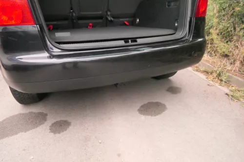 VW Touran 1T Stoßstange hinten Heckstoßstange Stoßfänger schwarz LC9Z