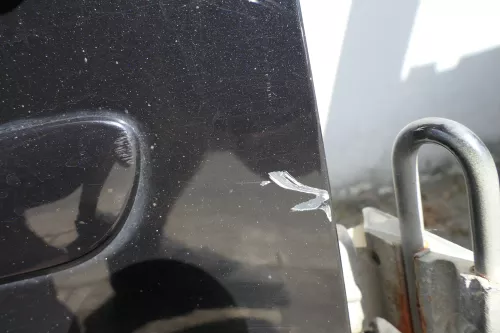 VW Touran 1T 1T3 Tür vorne rechts Beifahrertür schwarz LC9X - ohne Anbauteile (112123)