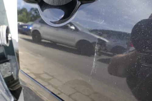 VW Touran 1T 1T3 Tür vorne rechts Beifahrertür schwarz LC9X - ohne Anbauteile (112123)