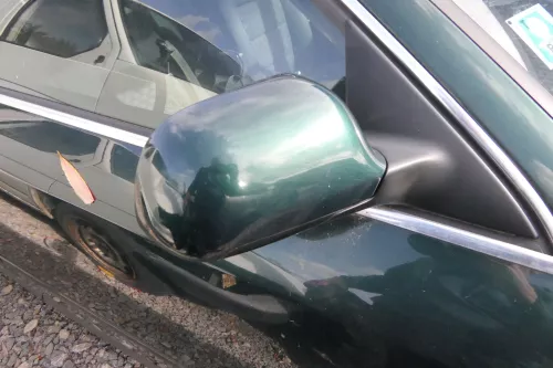 Audi A6 4B Spiegel Außenspiegel rechts elektrisch grün LZ6H    MIT GLAS