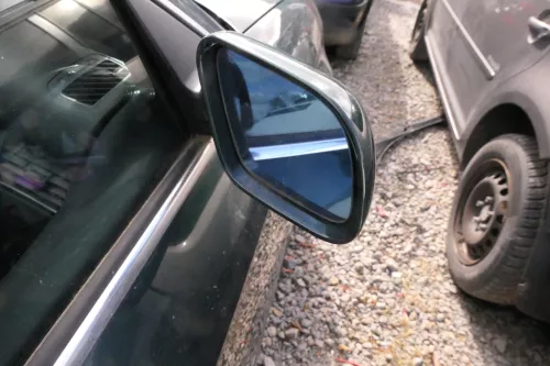 Audi A6 4B Spiegel Außenspiegel rechts elektrisch grün LZ6H    MIT GLAS (112794)