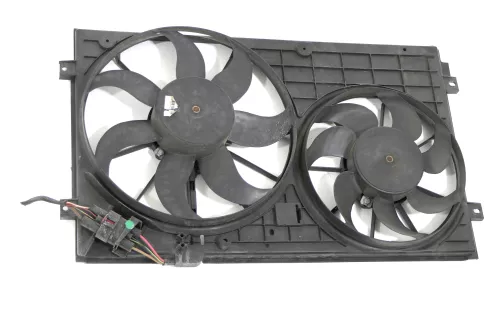 VW Golf 5 Lüfterzarge Lüfter Kühlerlüfter Klimaanlage 1K0121207T Eos Touran