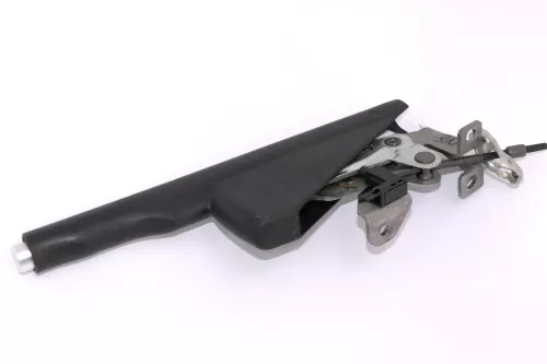 Audi TT 8N Handbremse Feststellbremse schwarz Leder Hebel Verkleidung