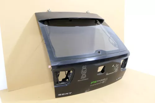 Seat Leon 1M Heckklappe Klappe hinten Kofferraumklappe schwarz LC9Z Spoiler Spor (112971)