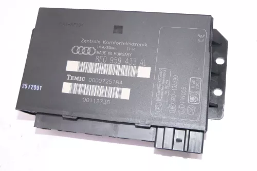 Audi AA 8E B6 Steuergerät Komfortsteuergerät 8E0959433AL Komfort KSG 8E0959433AJ