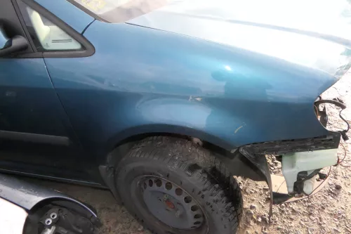 VW Touran 1T Kotflügel vorne rechts grün blau LC5Q 1T0821022A ca.2003-2006