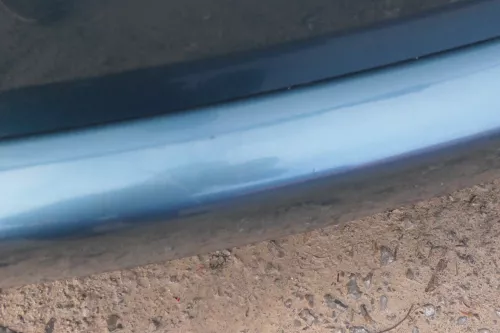 VW Touran 1T Stoßstange hinten Heckstoßstange Stoßfänger blau grün LC5Q (113403)