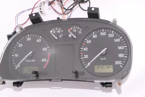 VW Polo 6N Tacho Tachometer Kombiinstrument 240.000km 6N0919860T 6N0919860R