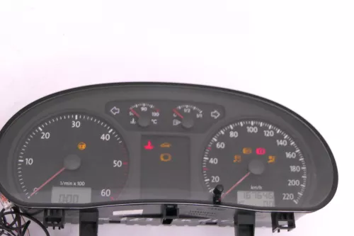 VW Polo 9N 3Tacho Tachometer Kombiinstrument 167.000km 6Q0920825F 1,4TDI BNV BNM