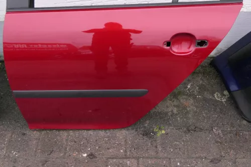 VW Golf 5 V 1K Tür Türrahmen hinten links 4/5-Türer rot braun LA3W (113628)