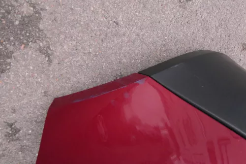 VW Golf 5 1K Limousine Stoßstange hinte Heckstoßstange Stoßfänger rot braun LA3W (113634)