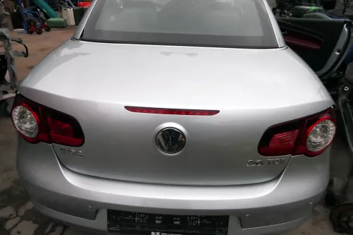 VW Eos 1F Cabrio Heckklappe Klappe Kofferraumklappe grau silber LK7W