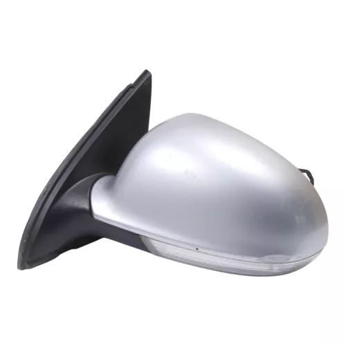 VW Golf Variant elektrischer Spiegel Außenspiegel links mit Blinker silber LA7W