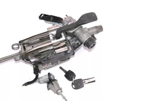 VW Polo 9N 9N3 Schloßsystem 2x Türschloß mit 2x Schlüssel Schloß + Zündschloß Tü