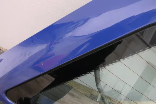 VW Polo 6N2 Heckklappe Klappe hinten Kofferraumklappe blau LA5C (114320)