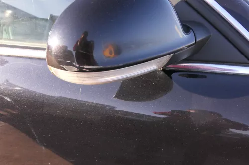 VW Passat 3BG elektrischer Spiegel Außenspiegel rechts schwarz LC9X Blinker (114669)