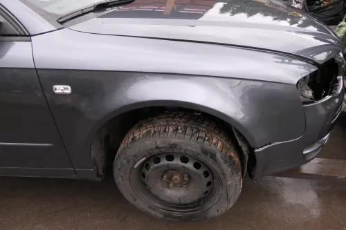 Audi A4 8E B7 Kotflügel vorne rechts grau LY7G