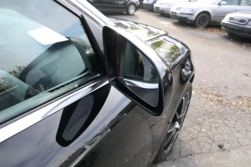 Audi A6 4F C6 Spiegel Außenspiegel rechts vorne elektrisch schwarz LY9B (114710)