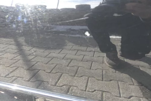 VW Lupo Arosa Tür vorne links Fahrertür schwarz L041 keineAnbauteile (mecha FH (114744)