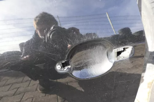 VW Lupo Arosa Tür vorne links Fahrertür schwarz L041 keineAnbauteile (mecha FH (114744)