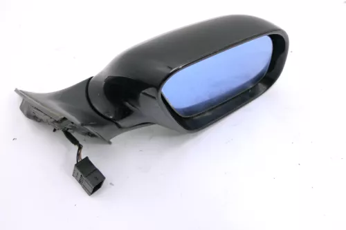 Audi A4 B5 Spiegel Außenspiegel rechts elektrisch schwarz LZ9W Facelift (114884)