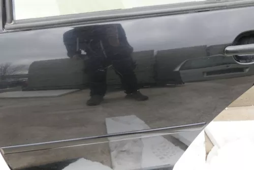 VW Golf 4 Limousine Tür hinten links schwarz L041 (KEINkombi) (115041)