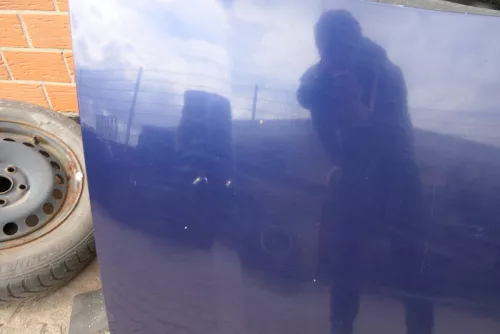 VW Polo 6N2 Motorhaube Haube vorne Klappe blau LB5N (115052)